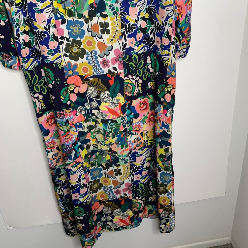 Johnny Was Layla Maxi Floral Dress With Puff Sleeves Women’s XXL - Picture 10 of 15